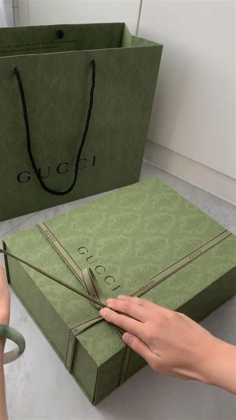 unbox gucci|gucci outer packaging.